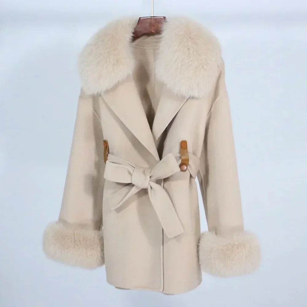 STELLA - Elegant Coat in Exclusive Materials