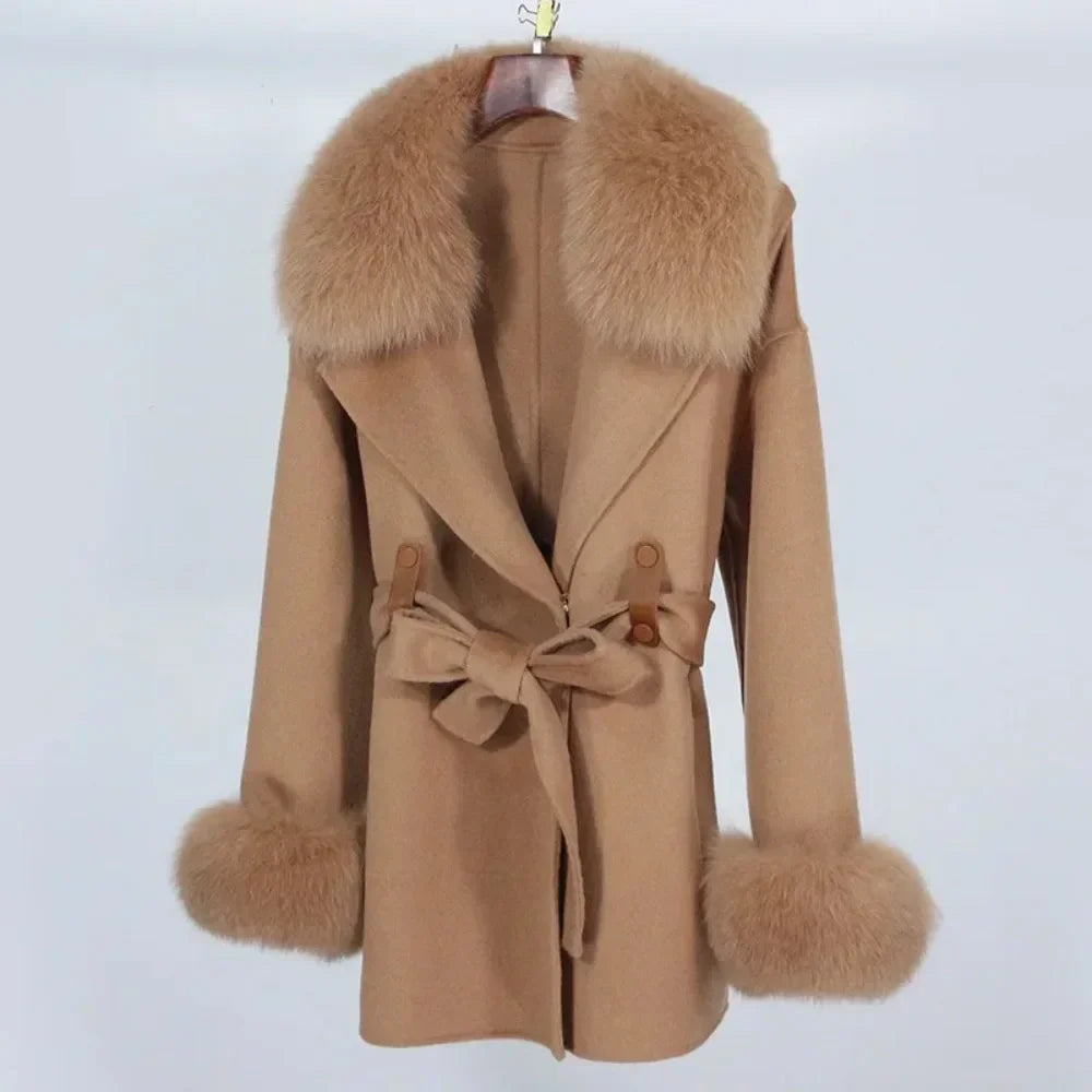 STELLA - Elegant Coat in Exclusive Materials