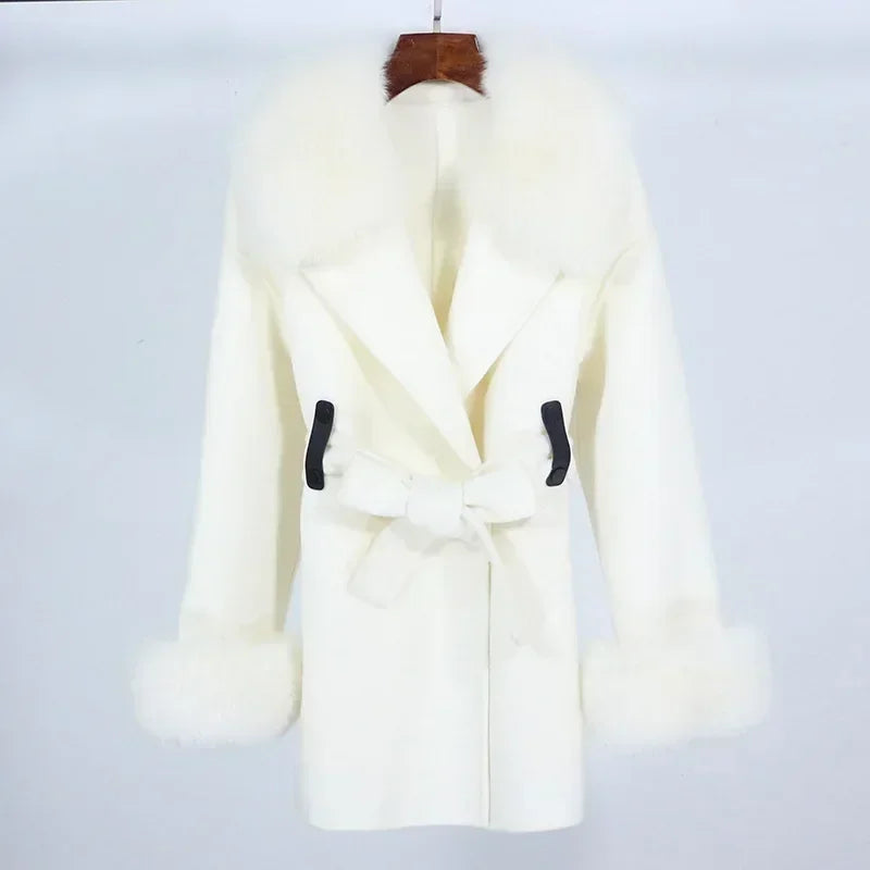 STELLA - Elegant Coat in Exclusive Materials