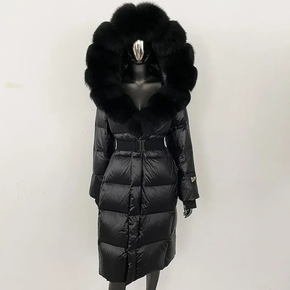 SAMANTHA - LUXY GLOSS FUR JACKET