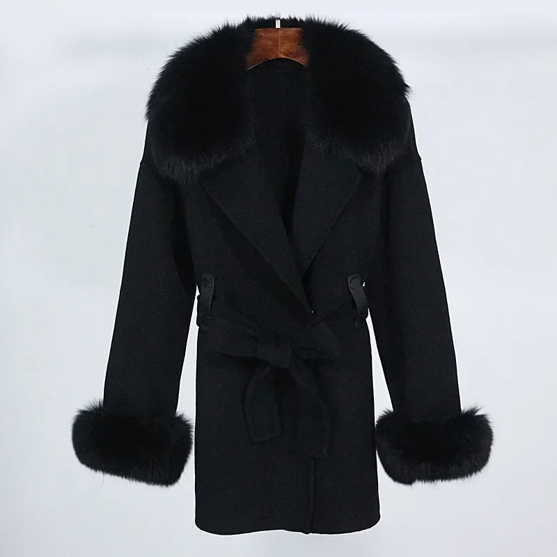 STELLA - Elegant Coat in Exclusive Materials