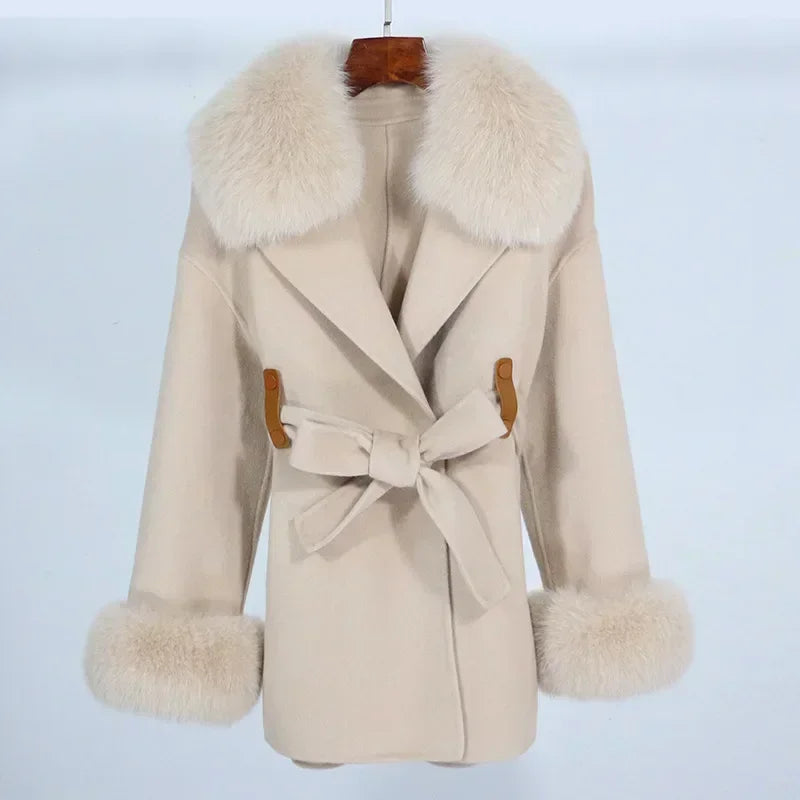 STELLA - Elegant Coat in Exclusive Materials