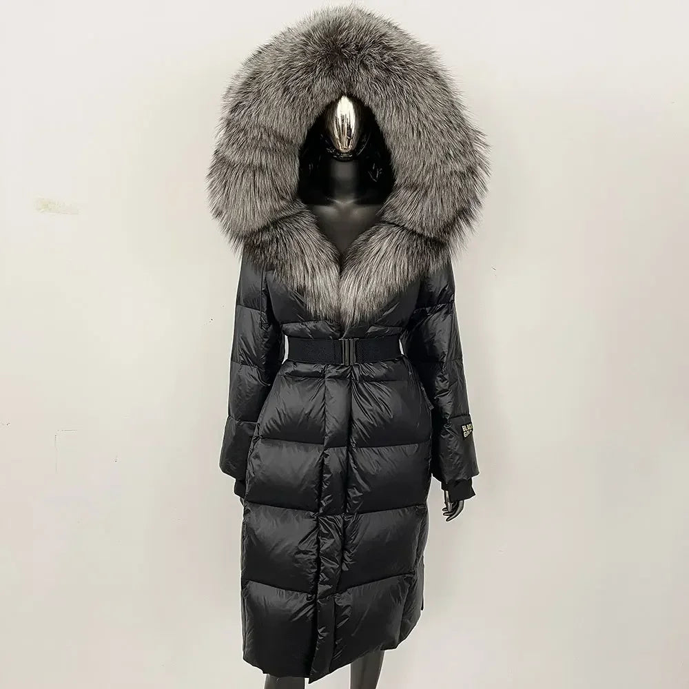 SAMANTHA - LUXY GLOSS FUR JACKET