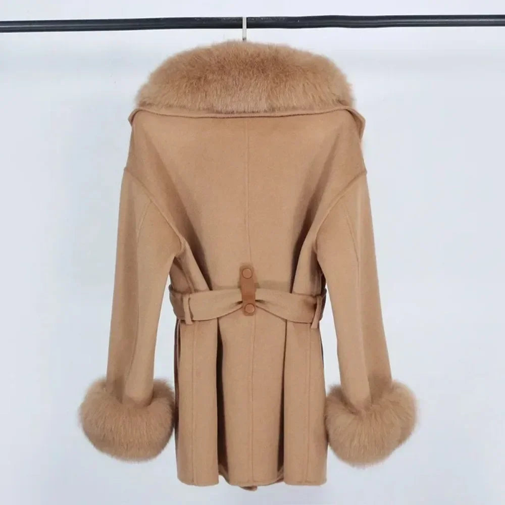 STELLA - Elegant Coat in Exclusive Materials