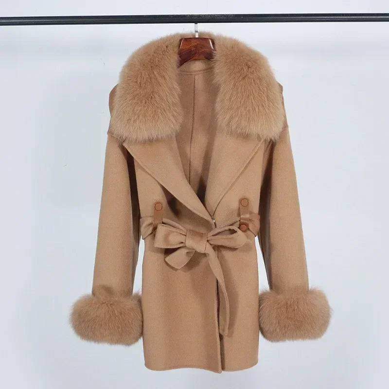 STELLA - Elegant Coat in Exclusive Materials