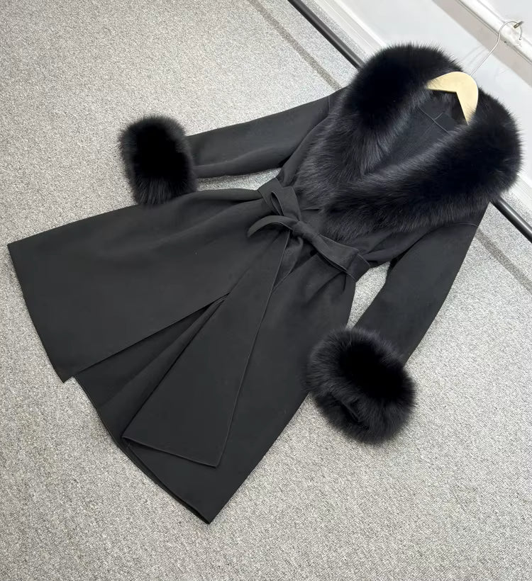 VIVIANNE - TIMELESS ELEGANCE COAT (FAUX FUR VERSION)