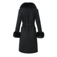 VIVANNE - TIMELESS ELEGANCE COAT (REAL FUR VERSION)