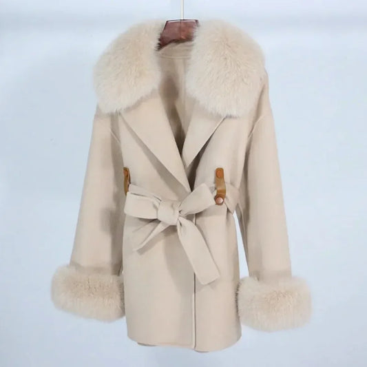 STELLA - Elegant Coat in Exclusive Materials
