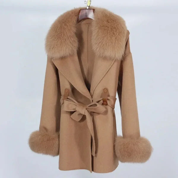 STELLA - Elegant Coat in Exclusive Materials