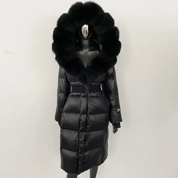 SAMANTHA - LUXY GLOSS FUR JACKET