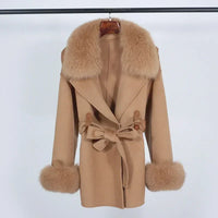 STELLA - Elegant Coat in Exclusive Materials