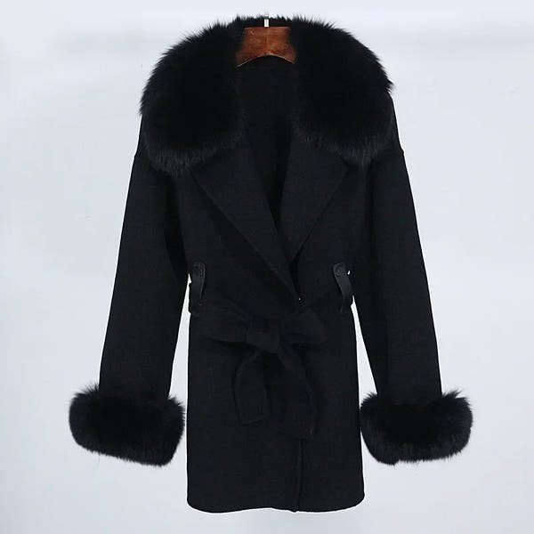 STELLA - Elegant Coat in Exclusive Materials
