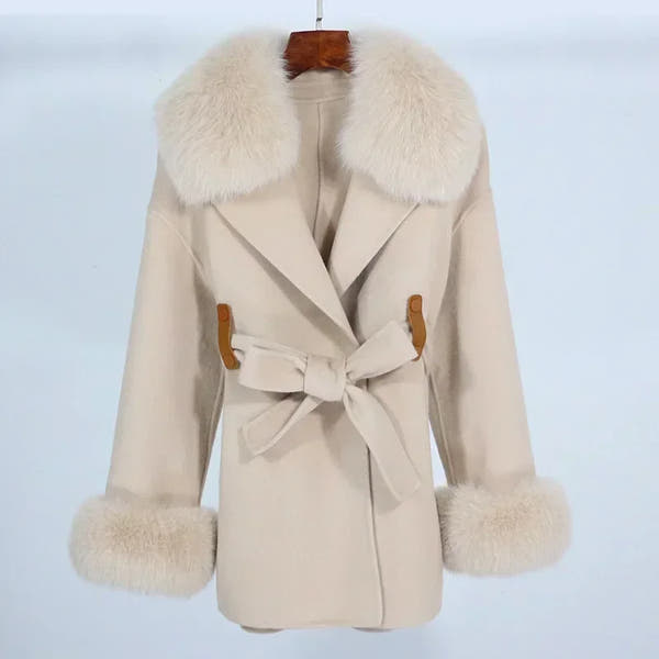 STELLA - Elegant Coat in Exclusive Materials