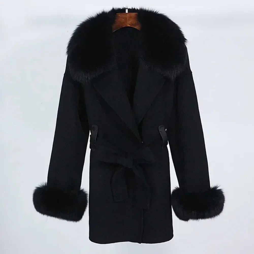 STELLA - Elegant Coat in Exclusive Materials