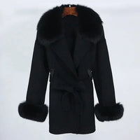 STELLA - Elegant Coat in Exclusive Materials