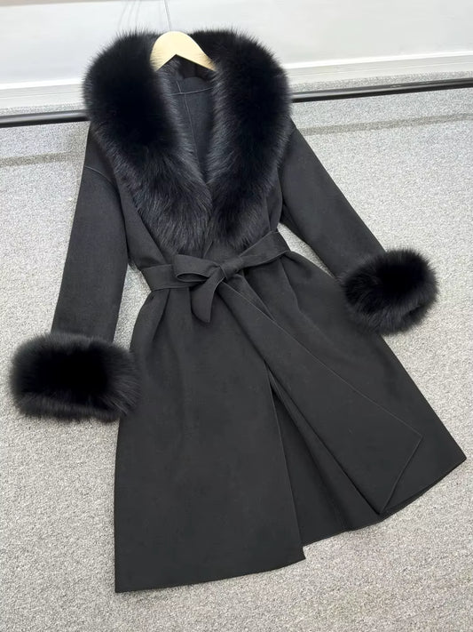 VIVIANNE - TIMELESS ELEGANCE COAT (FAUX FUR VERSION)
